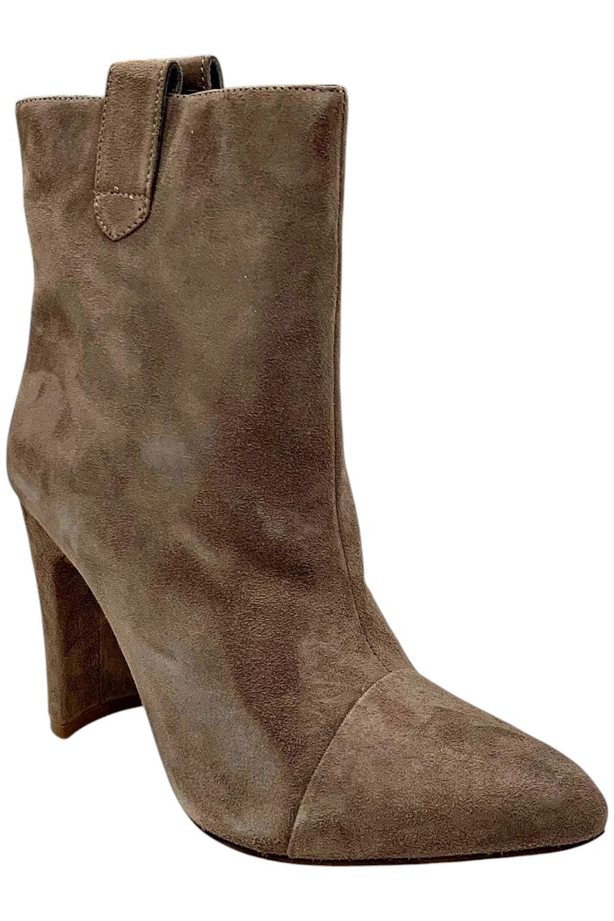 42 Gold Women's Kara Booties Gray Suede - Medium